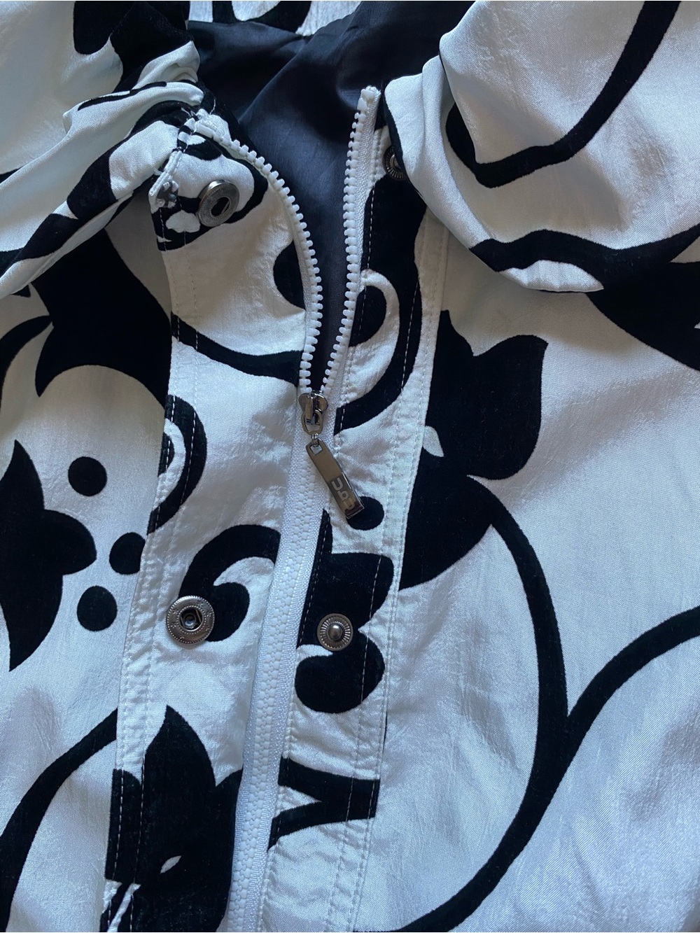 UBU jacket White black SZ M elegant, cena, party, fashion - Picture 5 of 15